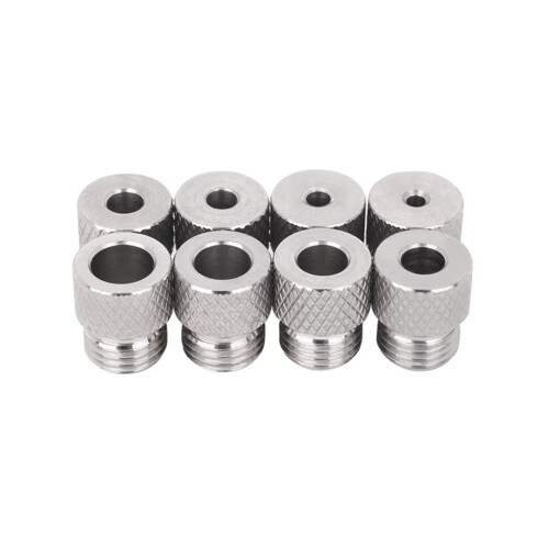 8Pcs Stainless Steel Drill Bushings Set With 3-10mm Inner