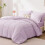 Light Purple Twin Comforter Set 5-Piece 2