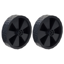 Set van 2 camperwielen, geen rubber, snel-5 inch rubberen wiel