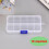 (10 Compartment) Clear Plastic Jewelry Organizer Box with Multiple Compartments Storage Case 1