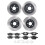 Avant Arrière Kit Freinage for Ford Focus C-Max DM2 2003-2007 3