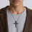 Collier avec pendentif croix de crâne Vintage,-Pendentif unique 5