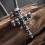 Collier avec pendentif croix de crâne Vintage,-Pendentif unique 10