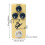 (Silver) Gull True Bypass Overdrive Boost gitareffektpedal i metallskall 3