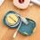 (Pink) Small Retractable Cable Reel Data and Charging Cable Organizer for Various Cords Blue 5