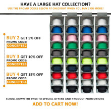 2X Hat Rack 10 Shelf Hanging Closet Hat Organizer for Hat Storage - Protect Your Caps & Keep Them in Great Condition