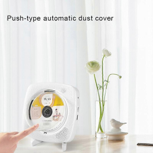 (White) New Kecag KC-609 Wall Mounted DVD/CD Player Bluetooth CD Version No TV Plug-In Version 2