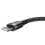 (Multicolor, Black Grey) BASEUS Cafule Series 2m datasynkroniseringsladekabel for iPhone X 8 8 Plus 4