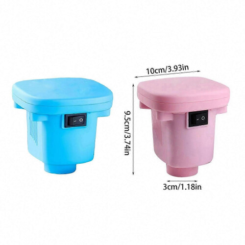 (Pink) Functional Efficient Electric Air Pump for Vacuum Clothes Bags, Pink 2