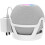 (White, British Standard) Support mural pour HomePod Mini avec gestion des câbles 2