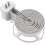 (White, British Standard) Support mural pour HomePod Mini avec gestion des câbles 3