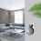 (White, British Standard) Support mural pour HomePod Mini avec gestion des câbles 4