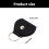 Sac de plectres de guitare léger, sac de support de-Noir 4
