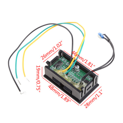 12V universele verstelbare LED-oliemeter geschikt voor 2