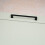 160mm Matt Black Cabinet Dark Curved Handle 7