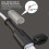 (Black) 25-26 Silicone Anti-Break Charging Cable Protective Sleeve Data Cable Sleeve 3