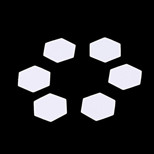 Hexagon Templates Set of 100 DIY Patchwork Sewing Crafts-22MM 2