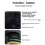 (Blue) 25-26 Home Mini RGB Bluetooth Speaker Subwoofer Echo Dot 5th Outdoor Wireless 5