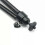 (Sliver) Universal Mini Table Tripod for iPhone/DSLR - Telescopic 2 Section Flexible Stand 3