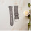 Premium Silikon Swatch Uhrenarmband Ersatz Grey 19 mm 3
