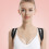 Invisible Posture Corrector Comfortable Support Black M 3
