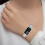 Rustfrit stålrem til Huawei Band 10/9/8 Silver 9