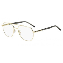 Óculos de Grau Hugo HG 1354 55/17/145 Armações de Metal Dourado MASCULINO HG 1354