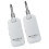 (White) M-VAVE WP-5G 5.8G Rechargeable Wireless Transmitter Receiver for Guitar Amplifier Black 3