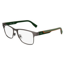 Óculos de Grau Lacoste L2307MAG-SET 55/16/145 Metal gunmetal fosco MASCULINO L2307MAG-SET