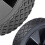 Les campeurs de surfaces multiples-Roue étroite de 8 pouces 8