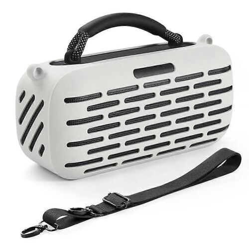 (Grey) Bose SoundLink Max Silicone Case Scratchproof Shoulder Strap Durable Protector Skin A 1