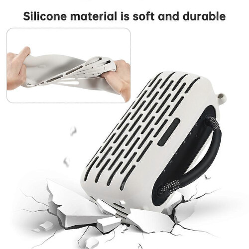 (Grey) Bose SoundLink Max Silicone Case Scratchproof Shoulder Strap Durable Protector Skin A 2