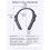 (Black) 9D Bluetooth Wireless Stereo Neckband Speaker Wearable 4