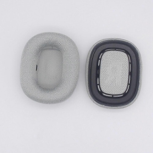 (Silver) Black Replacement Ear Pads for AirPods Max Headphones 1