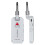 (White) M-VAVE WP-5G 5.8G Rechargeable Wireless Transmitter Receiver for Guitar Amplifier Black 5