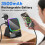 (White) 5-in-1 Multifunctional Wireless Speaker Ambient Light Sensor Folding Phone Stand Charger 4