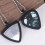 Support de plectres pendentif en forme de cœur pour-style6 7