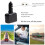 Double chargeur de voiture à Angle réglable, séparateur de prise 8