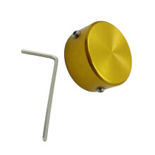 Guitar Pedal Button Cover Universal Compatibility-Gold
