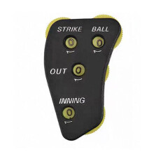 Indicateur d'arbitre, cliqueurs de Baseball, compteur de jeu de