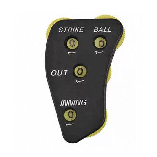 Indicateur d'arbitre, cliqueurs de Baseball, compteur de jeu de