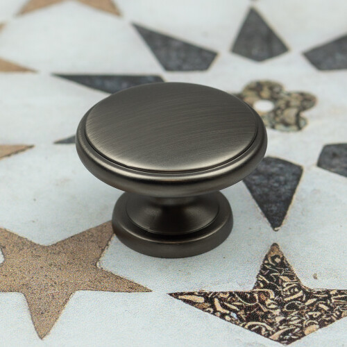 (32mm Knob) Dark Grey Cup Handle & Coordinating Knobs 2