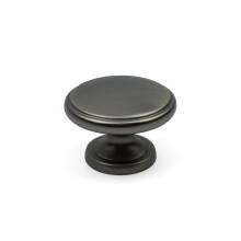 (32mm Knob) Dark Grey Cup Handle & Coordinating Knobs
