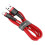 (Red, Red) BASEUS Cafule Series 2m datasynkroniseringsladekabel for iPhone X 8 8 Plus 2