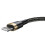 (Multicolor, Black Gold) BASEUS Cafule Series 2m datasynkroniseringsladekabel for iPhone X 8 8 Plus 4