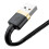 (Multicolor, Black Gold) BASEUS Cafule Series 2m datasynkroniseringsladekabel for iPhone X 8 8 Plus 5