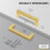 Gold Cabinet Pulls Brushed Brass 3 Inch 10 Pack 3