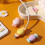 (Blue Purple) 1 Pair Silicone Candy Non-Slip Universal Charger Cable Protector Data Wire End Cover 2
