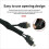(10m) Self-Wrapping Heavy Duty Pet Cord Sleeve Guard Chew Proof Cable Protector 6m 4