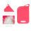 10 stks PP Plastic Trading Card Game Baffle Clip-Transparant Wit 10